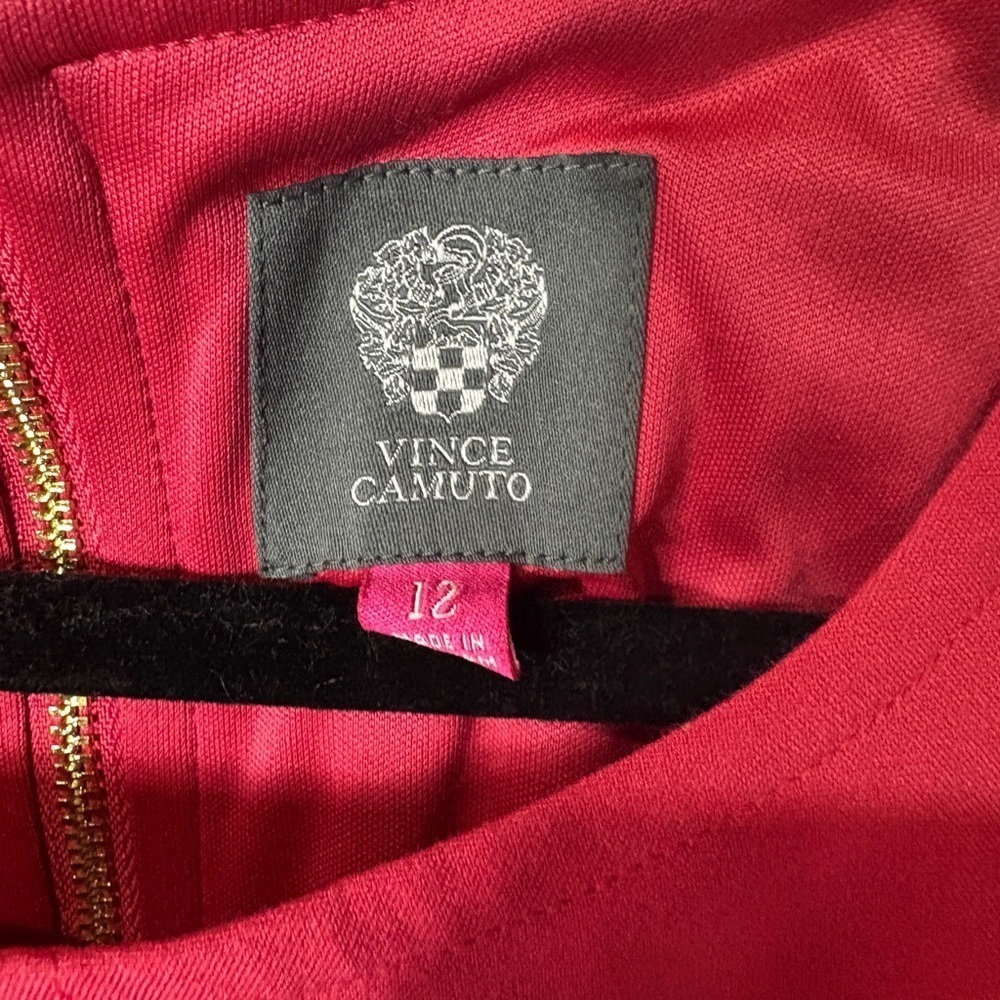 VINCE CAMUTO Pink Dress Size 12 - Picture 4 of 4